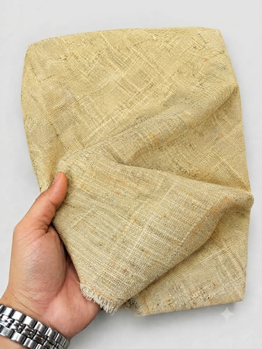 پارچه لینن حصیری (مدل جوت)