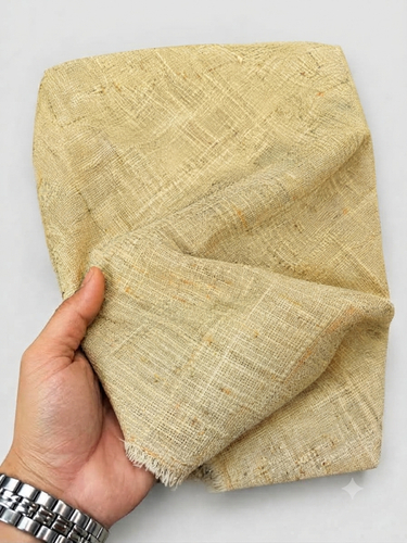 پارچه لینن حصیری (مدل جوت)